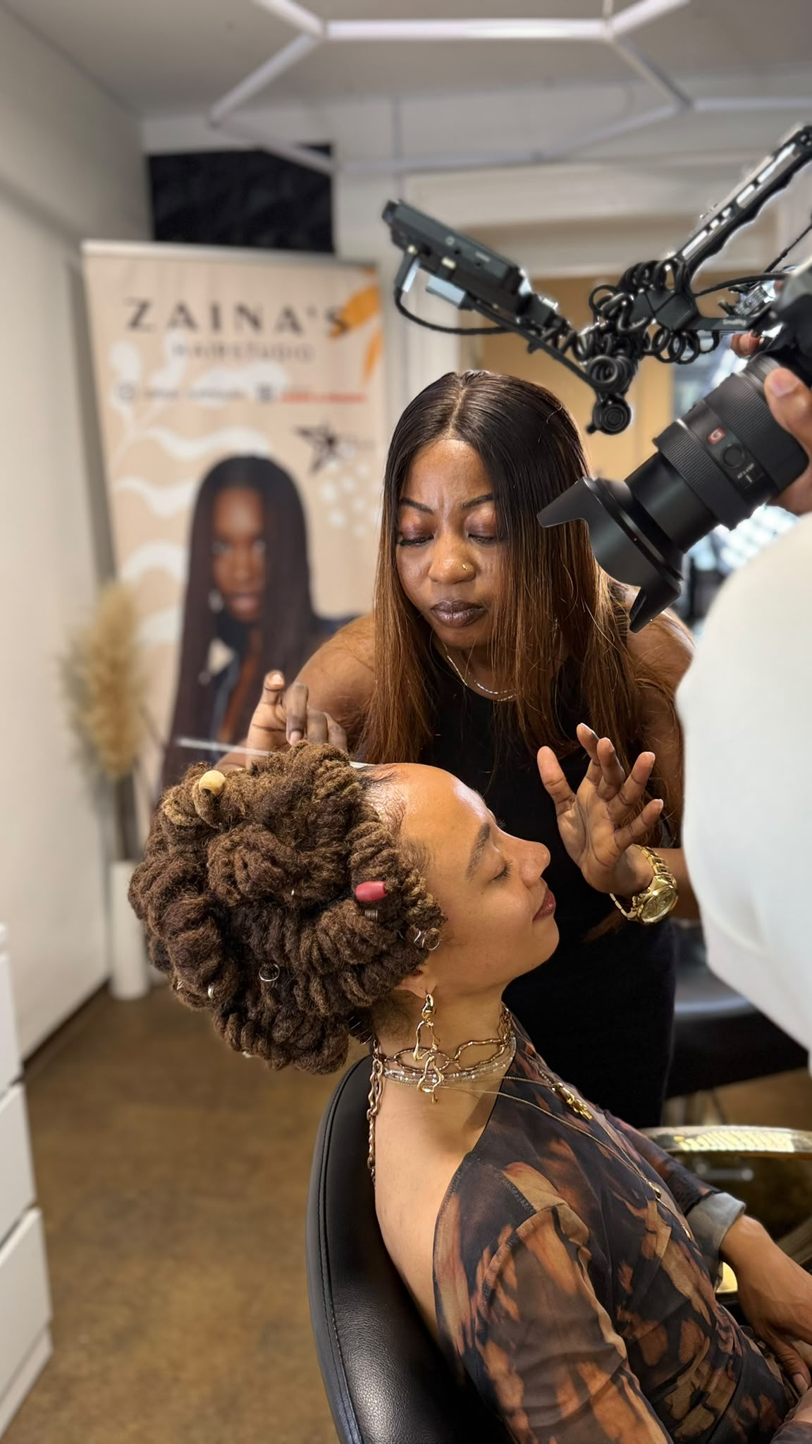 Loc Retwist · Full Head at Zaina’s Hair Studio Berlin