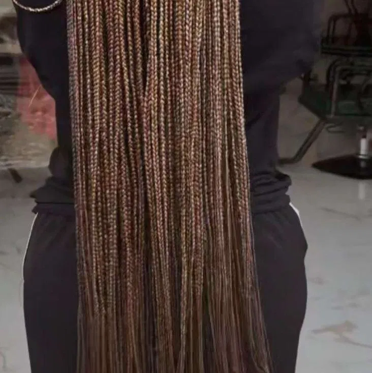Small Box Braids · Butt Length at Zaina’s Hair Studio Berlin