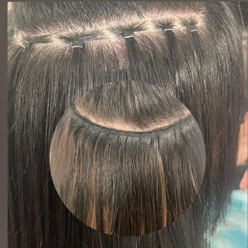 Invisible Double-Weft Bead Method at Zaina’s Hair Studio Berlin