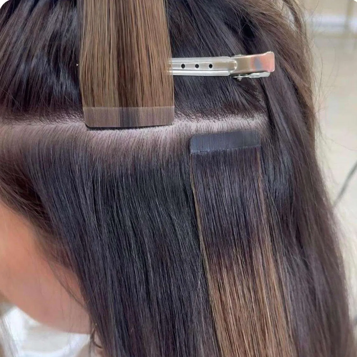 Tape-In Extension Installation · Per Piece at Zaina’s Hair Studio Berlin